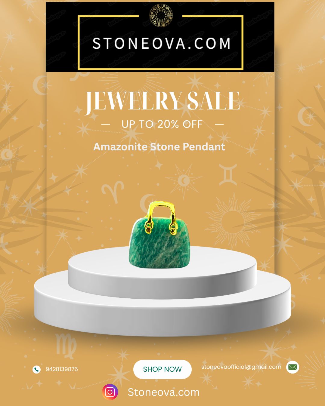 ⚛️⚛️⚛️Natural Crystal Stone - Amazonite Stone  HandBags Pendants ⚛️⚛️