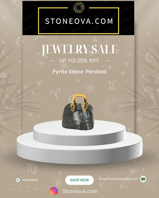 ⚛️⚛️⚛️Natural Crystal Stone - Pyrite Stone HandBags  Pendants ⚛️⚛️