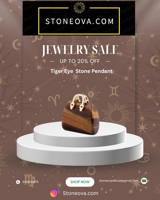 ⚛️⚛️⚛️Natural Crystal Stone - Tiger Eye Stone  HandBags Pendants ⚛️⚛️