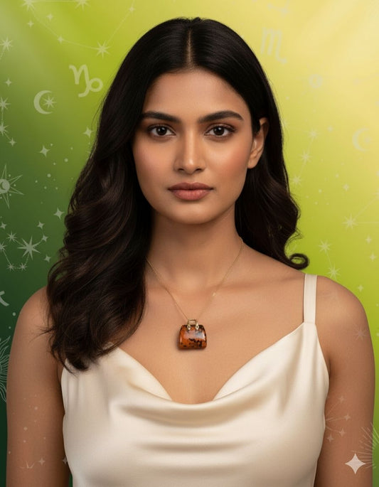 ⚛️⚛️⚛️Natural Crystal Stone - Mahogany Obsidian Stone HandBags Pendants ⚛️⚛️