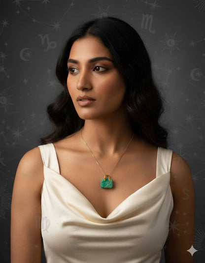 ⚛️⚛️⚛️Natural Crystal Stone - Amazonite Stone  HandBags Pendants ⚛️⚛️