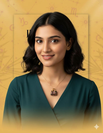 ⚛️⚛️⚛️Natural Crystal Stone - Rhodonite Stone HandBags Pendants  ⚛️⚛️